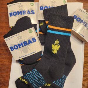 BOMBAS Crew socks size XS 4 pairs!